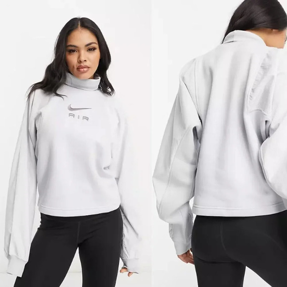 New! Nike Air Corduroy Fleece Pullover Sweatshirt 29393 - Picture 1 of 16